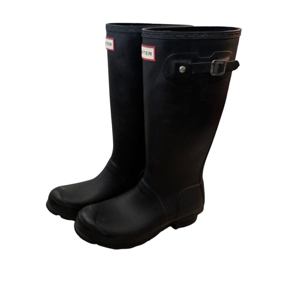 Hunter Classic Black Rain Boots - Picture 2 of 9
